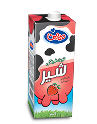 شیر توت فرنگی