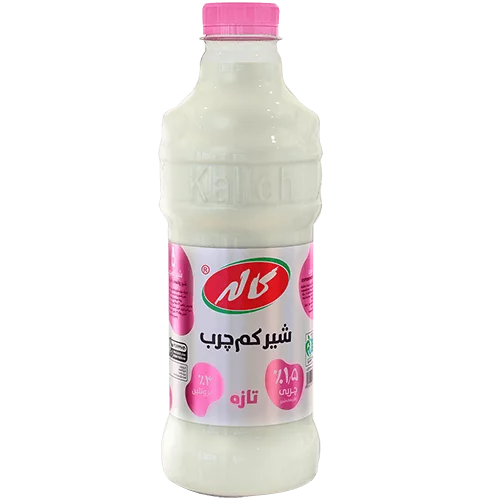 شیر کامل کم چرب