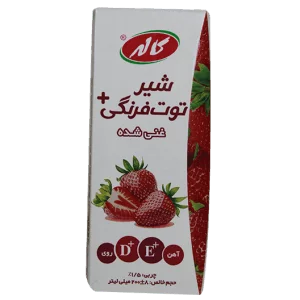 شیر توت فرنگی+