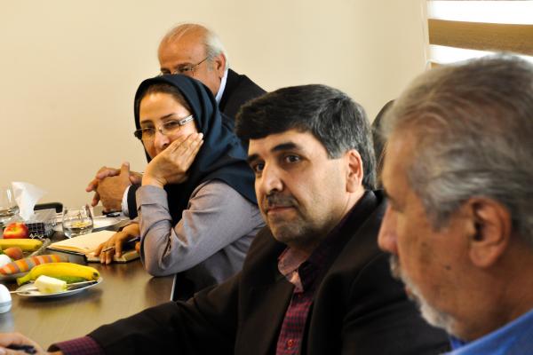 نشست اعضای انجمن با مسئولین وزارت جهاد و سازمان حمایت